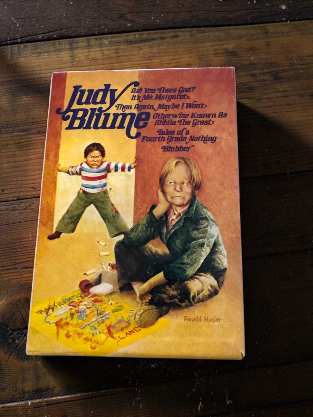 Vintage Judy Blume 5 Book Box Set Dell Yearling 1977 Are You There God Margaret